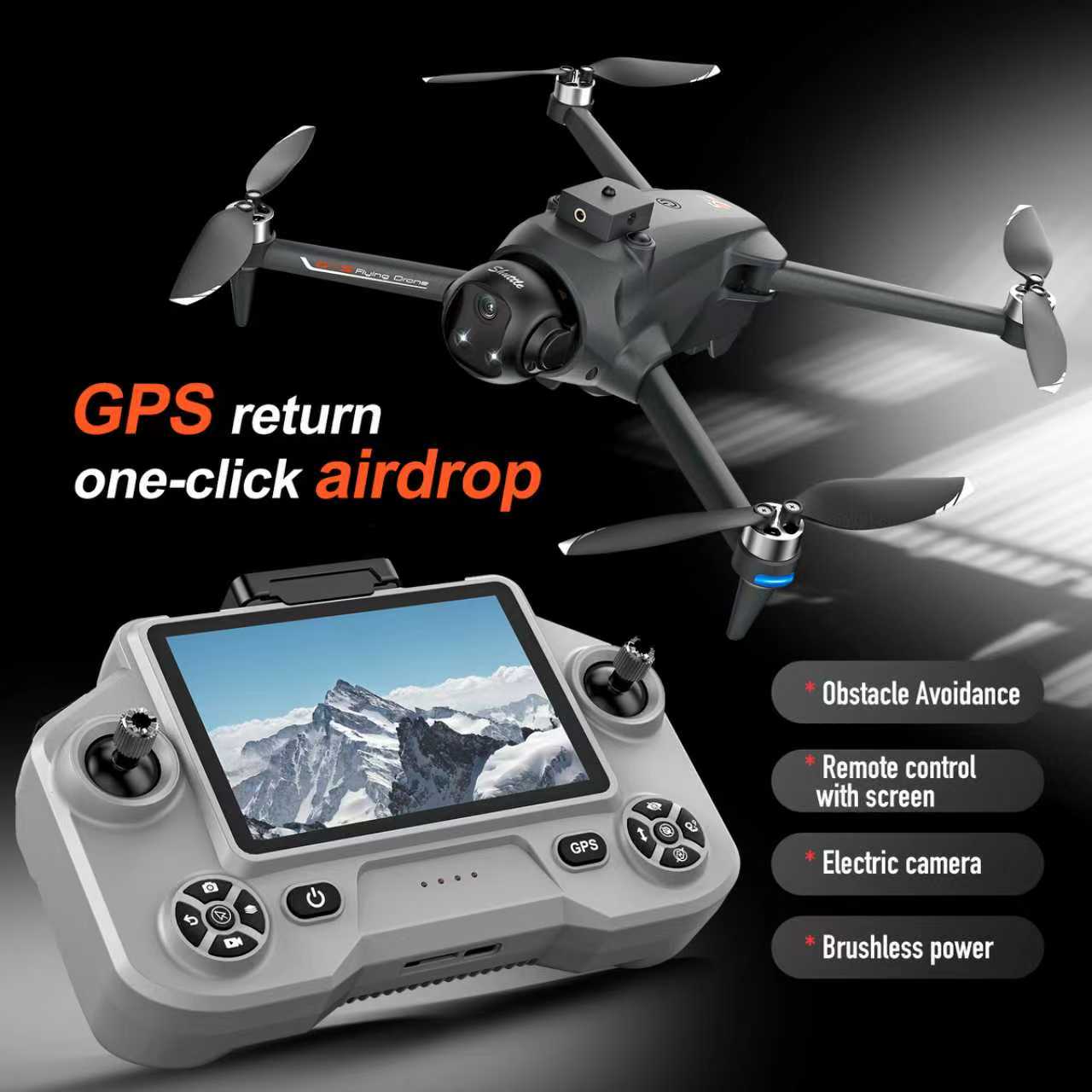 Drone Gimbal 2 Axis - YL059 FPV GPS 쿼드콥터 드론 8K