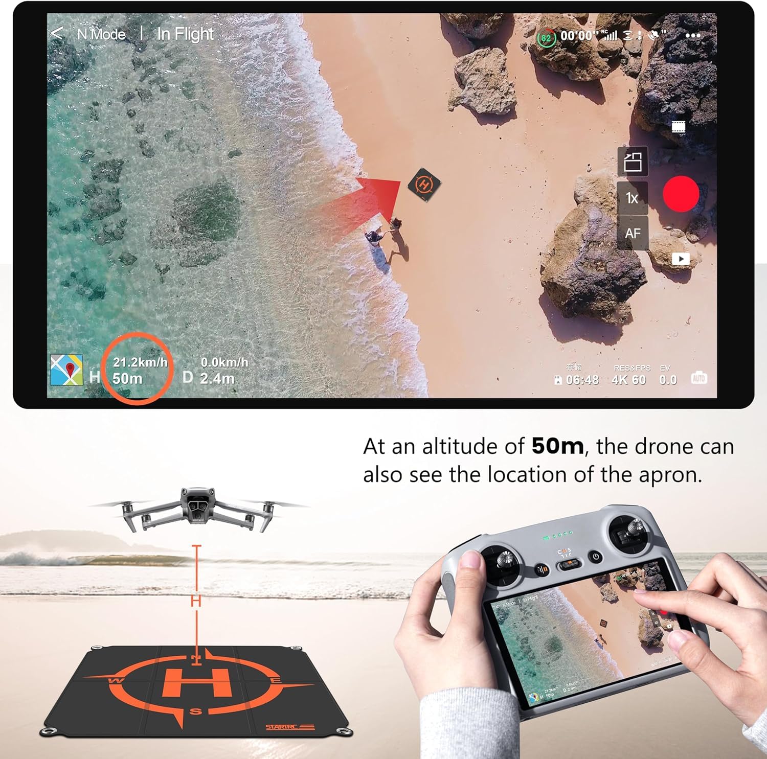 STARTRC 드론 랜딩 패드, DJI Neo 2/Mi - Dji Drone Mini 3 리뷰 및 가격