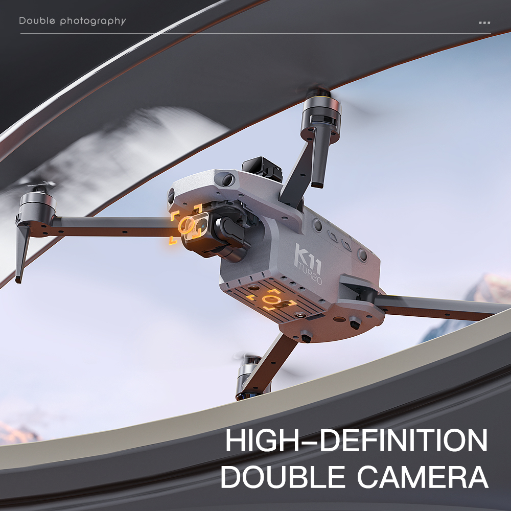K11 Tubro 듀얼 카메라 GPS 드론 8K 비디오 - Drone Gimbal Mount 리뷰 및 가격
