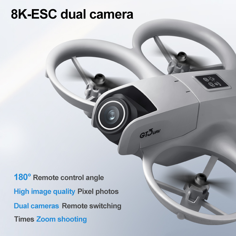 신형 GT3 스크린 탑재 미니 드론 8K HD 카메라  - Drone Gimbal Controller 리뷰 및 가격